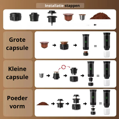 Draagbare Koffiemachine