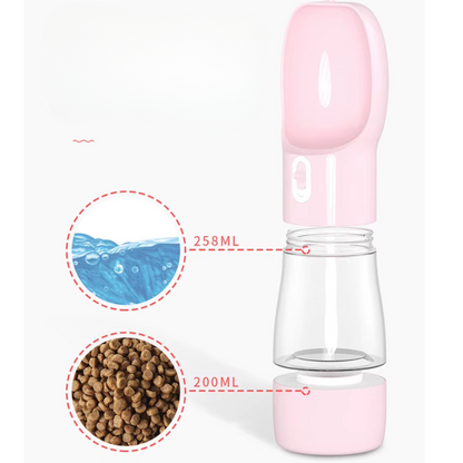 Draagbare Water- en Voerfles