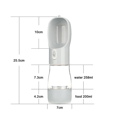 Draagbare Water- en Voerfles