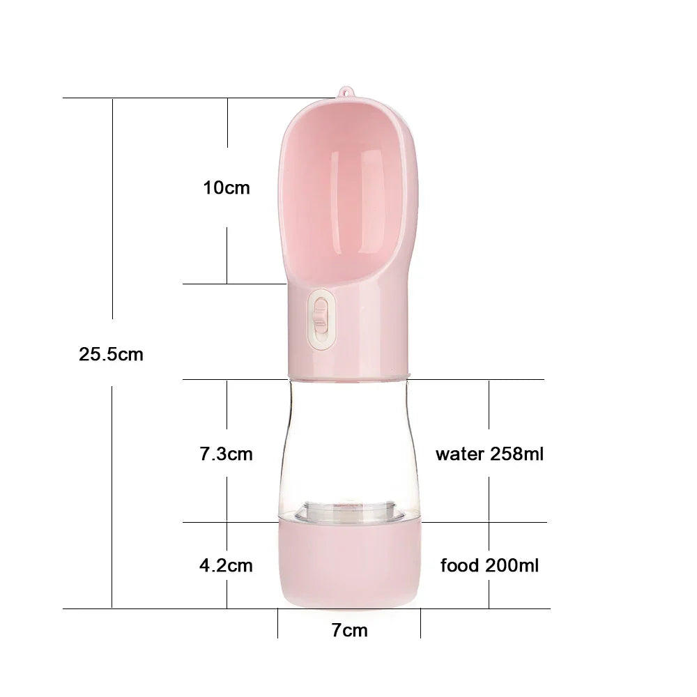 Draagbare Water- en Voerfles